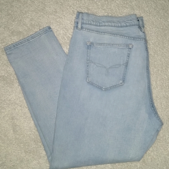 RALPH LAUREN L-RL BLUE JEANS WOMEN'S SIZE 18 - Picture 2 of 5